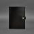 Кожаная папка (софт-бук) для блокнота и планшета 10.0 Угольно-черная, фото 5