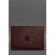 Кожаный чехол для MacBook 13 дюйм Бордовый Crazy Horse, фото 3