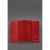 Кожаная обложка для паспорта и военного билета 1.3 красная, фото 3