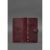 Кожаное портмоне 7.0 Карбон Бордовый, фото 3