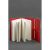 Женский кожаный блокнот (Софт-бук) 1.0 Красный, фото 2