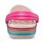 Kids' Crocband™ Sequin Band Clog Кроксы детские радуга Сабо Crocs, фото 4
