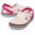 Kids' Crocband™ Sequin Band Clog Кроксы детские радуга Сабо Crocs, фото 1