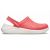 Крокс Crocs LiteRide™ Clog женские коралово-красные кроксы, оригинал, фото 3