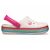 Kids' Crocband™ Sequin Band Clog Кроксы детские радуга Сабо Crocs, фото 3