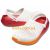 Кроксы мужские белые с красно-оранжевым Crocs LiteRide Graphic Clog оригинальные Сабо Crocs, фото 3