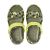 Kids' Crocband™ Seasonal Graphic Sandal Citrus (Детские сандалии CROCS хаки), фото 4