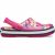 Кроксы женские сабо малиновые с цветами Crocs Crocband Seasonal Graphic Clog - Candy PinkFloral, фото 5