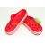 Кроксы женские красные оригинальные Сабо Crocs Унисекс, фото 5