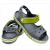 Детские Сандалии Crocs Bayaband Sandal Kids Charcoal / Серые Кроксы Сандалии, фото 2