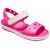 Детские Сандали Crocs Bayaband Sandal Kids Raspberry / Малиновые Кроксы для Девочек, фото 2