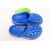 Кроксы детские синие с серым оригинальные Сабо Crocs, фото 2