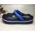 Crocs Crocband II.5  мужские ( крокс крокбенд ) . Кроксы черные с синей шлейкой сабо Крокс, фото 5