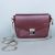 Женская кожаная сумочка Yoko бордовая, фото 3