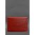 Кожаный чехол-конверт на магнитах для MacBook 13 Красный, фото 2