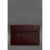 Кожаный чехол-конверт на магнитах для MacBook 13 Бордовый, фото 1