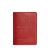 Кожаная обложка для военного билета 7.0 красная, фото 6