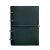 Кожаный блокнот А4 на кольцах (софт-бук) 9.0 в мягкой обложке зеленый Краст, фото 7