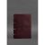 Кожаный блокнот А4 на кольцах (софт-бук) 9.0 в мягкой обложке бордовый Crazy Horse, фото 1