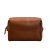 Кожаная косметичка-несессер 3.0 Светло-коричневый Краст, фото 6