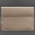 Кожаный чехол-конверт на магнитах для MacBook 15-16 дюйм Светло-бежевый, фото 4
