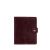Кожаная обложка-портмоне для удостоверения офицера 11.0 бордовая Crazy Horse, фото 9