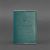 Кожаная обложка для военного билета офицера запаса 8.0 зеленая, фото 5