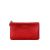 Кожаная монетница / мини-косметичка 3.0 красная флотар, фото 4