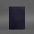 Кожаный блокнот А5 (софт-бук) 9.3 синий Краст, фото 5
