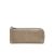 Кожаное портмоне-купюрник на молнии 14.0 светло-бежевое, фото 8