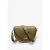 Женская кожаная сумка Kira оливковая, фото 1