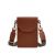 Кожаная сумка-чехол для телефона maxi Светло-коричневая, фото 8