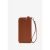 Кожаное портмоне на молнии Monik светло-коричневое, фото 1