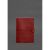Кожаный блокнот А5 (софт-бук) 9.4 красный, фото 1