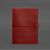 Кожаный блокнот А5 (софт-бук) 9.4 красный, фото 9