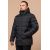 Куртка большого размера зимняя мужская цвет графит модель 12952, фото 4