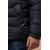 Куртка для мужчин брендовая зимняя графитовая модель 12149, фото 7