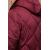Красная зимняя куртка стеганая для мужчин модель 12481, фото 8
