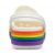 Crocs Crocband™ Platform Rainbow платформа радуга кроксы женские, фото 4