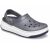 Кроксы серые с белым на толстой подошве Crocband™ Full Force Clog, фото 6