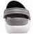 Детские черные с белой подошвой сабо CROCS Kids’ LiteRide™ Clog, фото 6