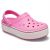 Кроксы на платформе розовые Crocs Crocband Platform Clog pink, фото 1