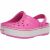 Кроксы на платформе розовые Crocs Crocband Platform Clog pink, фото 3