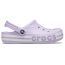 Оригинальные сабо Crocs Bayaband Lavender — лавандовые кроксы унисекс, вид сбоку