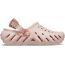Оригинальные Crocs Echo Clog Peach — персиковые сабо, вид сбоку