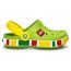 Детские Crocs LEGO Green сбоку
