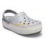 Женские кроксы Crocs Crocband Platform Grey – вид сбоку