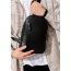 Мужская кожаная сумка Chest bag черная, фото 1