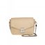 Женская кожаная сумочка Yoko бежевая флотар, фото 1
