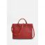 Женская кожаная сумка Fancy A4 красная, фото 1